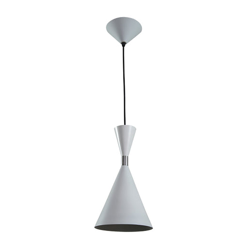 Buy Pendant Lights Australia Classic 1 Light Pendant White Cone Shape - CLASSIC2A
