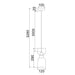 Buy Pendant Lights Australia CLESSIDRA Ellipse Pendant Light Chrome Smokey - CLESSIDRA1