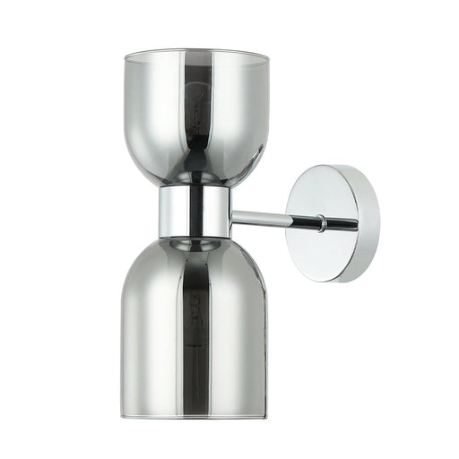 Buy Wall Sconce Australia CLESSIDRA Ellipse Wall 2 Lights Chrome Smokey - CLESSIDRA1W