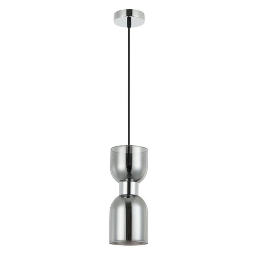 Buy Pendant Lights Australia CLESSIDRA Ellipse Pendant Light Chrome Smokey - CLESSIDRA1
