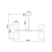 Buy Pendant Lights Australia CLESSIDRA Ellipse Pendant 12 Lights Chrome Smokey - CLESSIDRA3