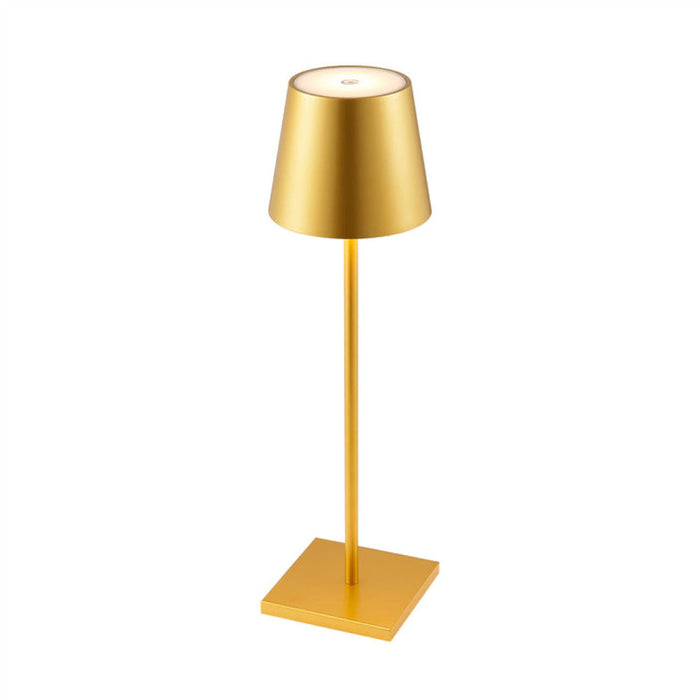 Buy Table Lamps Australia Clio Rechargeable Table Lamp Gold 3000K - CLIO TL-GD