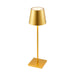 Buy Table Lamps Australia Clio Rechargeable Table Lamp Gold 3000K - CLIO TL-GD