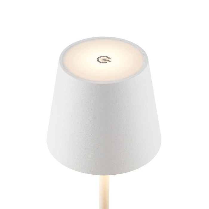 Buy Table Lamps Australia Clio Rechargeable Table Lamp White 3000K - CLIO TL-WH
