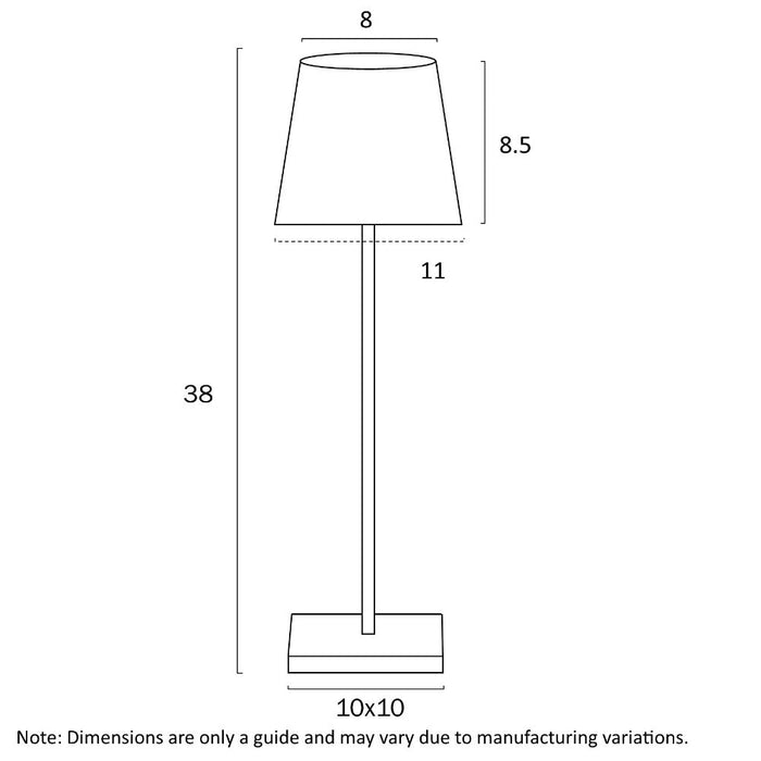 Buy Table Lamps Australia Clio Rechargeable Table Lamp Green 3000K - CLIO TL-GN