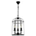 Buy Pendant Lights Australia Clovelly 3 Light Pendant Light Black - CLOV3PBLK