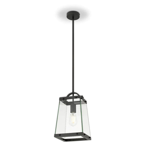 Buy Ceiling Lanterns Australia Colair 1 Light Pendant Solid Black - COLAIR PE1-BK