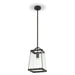 Buy Ceiling Lanterns Australia Colair 1 Light Pendant Solid Black - COLAIR PE1-BK