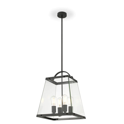 Buy Ceiling Lanterns Australia Colair 4 Light Pendant Solid Black - COLAIR PE4-BK