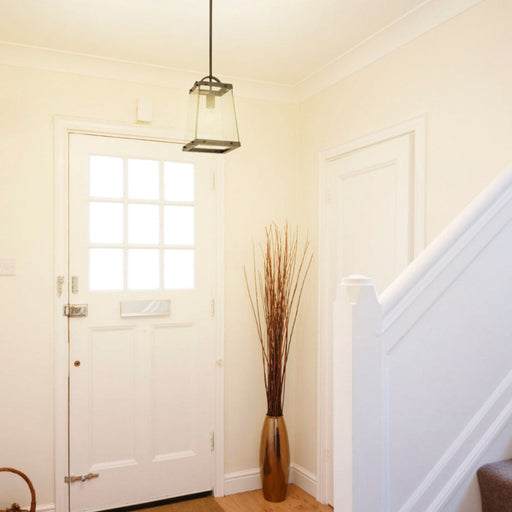 Buy Ceiling Lanterns Australia Colair 1 Light Pendant Solid Black - COLAIR PE1-BK