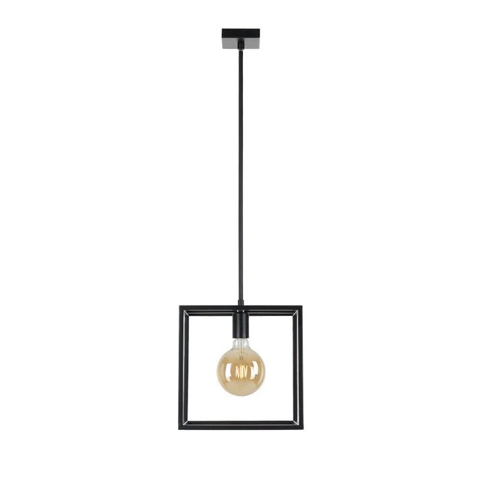 Buy Pendant Lights Australia Collins 1 Light Pendant Black Matt - COLLINS PE1-BK
