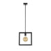 Buy Pendant Lights Australia Collins 1 Light Pendant Black Matt - COLLINS PE1-BK