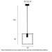 Buy Pendant Lights Australia Collins 1 Light Pendant Black Matt - COLLINS PE1-BK