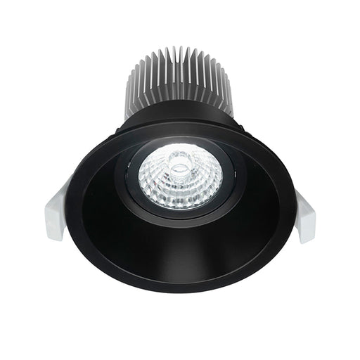 Buy Recessed Downlights Australia Comet Centre Tilt Recessed Low Glare LED Downlight Dimmable Black 10W TRI - COMET01