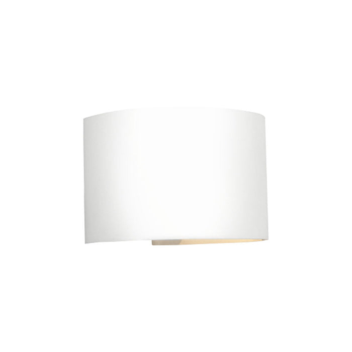 Buy Exterior Wall Lights Australia Coolum LED Exterior Wall 2 Lights White Metal - COOL2EWHT