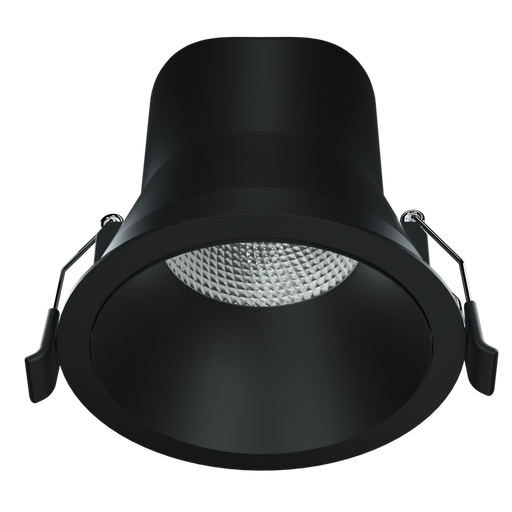 Buy Recessed LED Downlights Australia Coolum Recessed LED Downlight 12W Black TRI Colour - S9069TC/BK