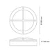 Buy Bunker Lights Australia Cooper Bunker Light 23W Black Aluminium 3CCT - SE7084TC/BK