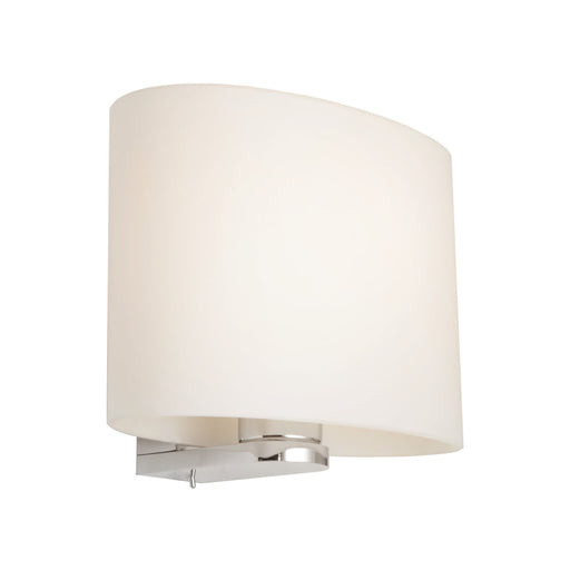 Buy Wall Sconce Australia Cordula Light Wall Light Chrome Metal / Matt Opal Glass - CORD1W