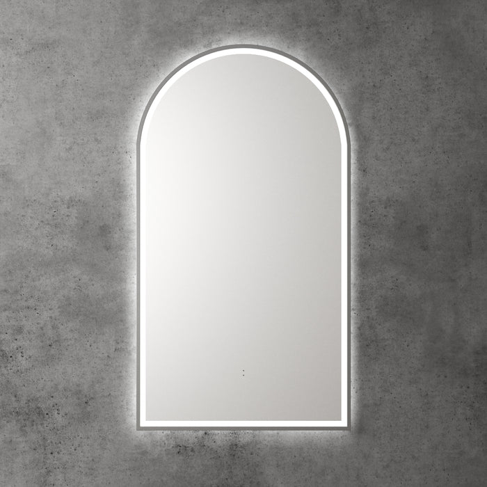 Canterbury LED Mirror 36W 3CCT Gun Metal - LMCAN-500-GM