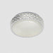 Buy LED Oyster Lights Australia Amelia LED Oyster Light 18W Opaline Metal 3CCT - AMELIA OY28-3C