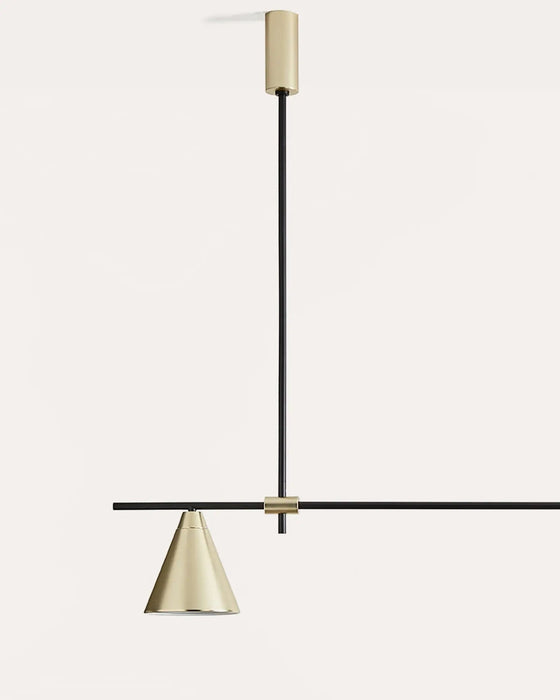 Crane LED Pendant Light 3W 2700k Matte Black & Opal - ARO.C1241
