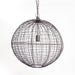 Buy Pendant Lights Australia Cray Ball Medium 1 Light Wire Weave Ball Pendant Antique Copper - ZAF10320