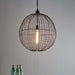 Buy Pendant Lights Australia Cray Ball Medium 1 Light Wire Weave Ball Pendant Antique Copper - ZAF10320