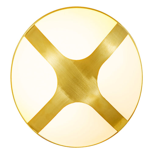 Buy Exterior Wall Lights Australia Cross Exterior Wall Light W205mm Brass - 2118121035