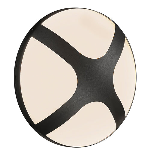 Buy Exterior Wall Lights Australia Cross Exterior Wall Light W260mm Black Aluminium - 2118131003