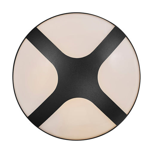Buy Exterior Wall Lights Australia Cross Exterior Wall Light W260mm Black Aluminium - 2118131003