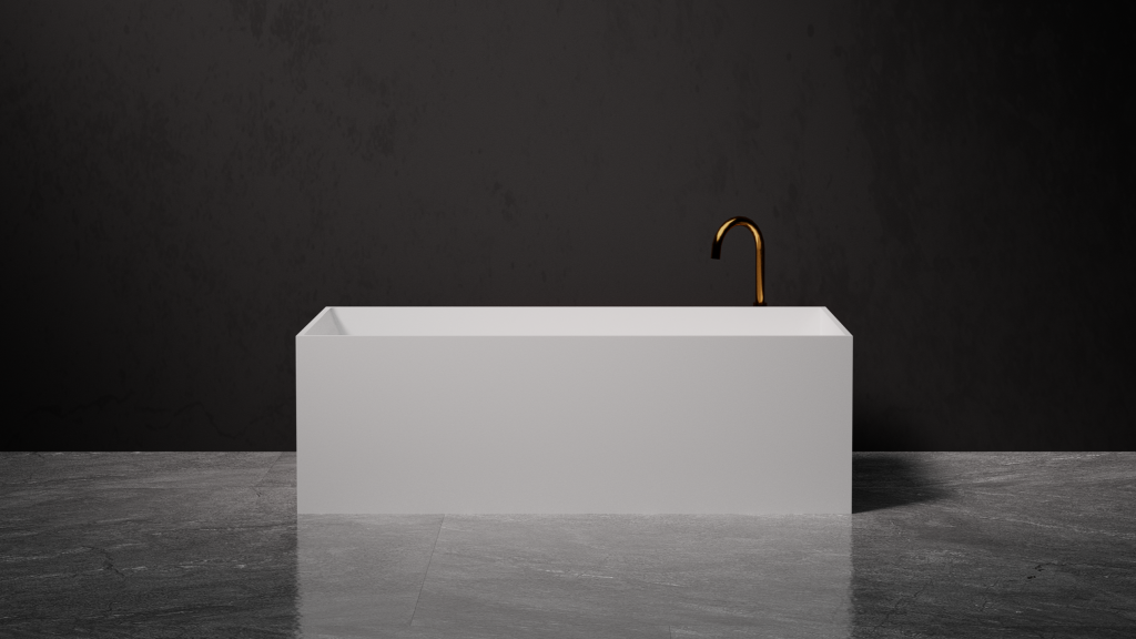 CUBE - Freestanding Stone Bath - PBS1014