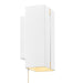 Buy Wall Sconce Australia Curtiz Wall Sconce 2 Lights Matt White Aluminium 2700K - 2110551001