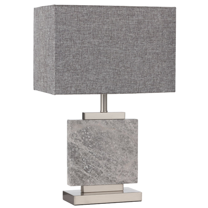 Dana Table Lamp Chrome / Grey - DANA TL-NKGYM