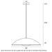 Buy Pendant Lights Australia DAXIA Pendant Light W600mm Black Gold - DAXIA PE60-BKGD