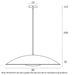 Buy Pendant Lights Australia DAXIA Pendant Light W800mm White Gold - DAXIA PE80-WHGD