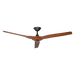 Buy DC Ceiling Fans Australia Radical 2 DC Ceiling Fan 60" Matt Black & Koa Finish Blades - DC2426