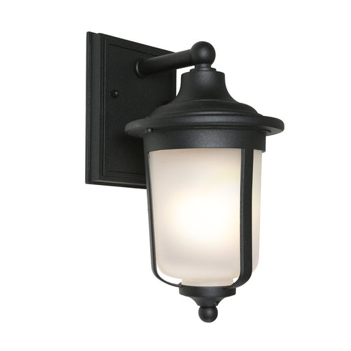 Buy Outdoor Wall Lanterns Australia Devon 1 Light Exterior Wall Light Black - DEVO1EBLK