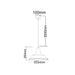Buy Pendant Lights Australia Divo Angled Dome Shape 1 Light Pendant Black - DIVO5