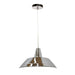 Buy Pendant Lights Australia Divo Angled Dome Shape 1 Light Pendant Chrome - DIVO2