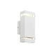 Buy Up / Down Wall Lights Australia Dixon Up / Down Wall Lights White Stainless Steel - DIXON EX2-WH