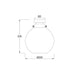 Buy DIY Batten Fix Lights Australia DIYBAT DIY Black Batten Fitting With Smoke Wine Shape Glass - DIYBAT03