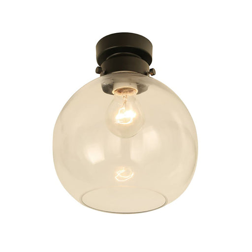 Buy DIY Batten Fix Lights Australia DIYBAT DIY Black Batten Fitting With Clear Wine Shape Glass - DIYBAT01