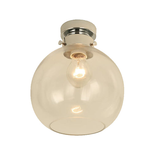 Buy DIY Batten Fix Lights Australia DIYBAT DIY Chrome Batten Fitting With Clear Wine Shape Glass - DIYBAT02