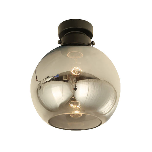 Buy DIY Batten Fix Lights Australia DIYBAT DIY Black Batten Fitting With Smoke Wine Shape Glass - DIYBAT03