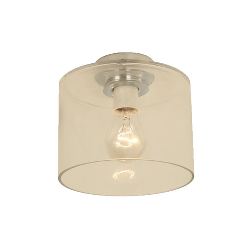 Buy DIY Batten Fix Lights Australia DIYBAT DIY Chrome Batten Fitting With Clear Oblong Shape Glass - DIYBAT18