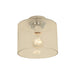 Buy DIY Batten Fix Lights Australia DIYBAT DIY Chrome Batten Fitting With Clear Oblong Shape Glass - DIYBAT18