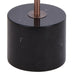 Buy Floor Lamps Australia Domez Floor Lamp Bronze Iron Black Marble - DOMEZ FL-BKMBZ