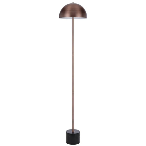 Buy Floor Lamps Australia Domez Floor Lamp Bronze Iron Black Marble - DOMEZ FL-BKMBZ