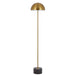 Buy Floor Lamps Australia Domez Floor Lamp Antique Gold Iron Black Terrazzo - DOMEZ FL-BKTRZAG