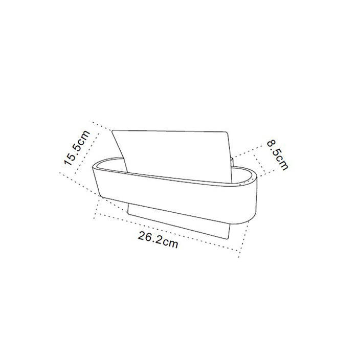 Buy Wall Sconce Australia Dubai LED Interior Wall Light White 6W 3000K - DUBAIG2